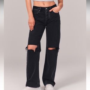 Abercrombie 90's Baggy Low Rise Jeans